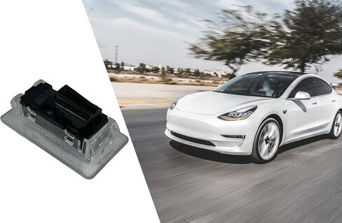مجموعة الإضاءة الداخلية LED 1007151-70-E - مناسبة لطراز Tesla 3 (2017-2021) للطراز S (2012-2021) - استبدال إضاءة الباب/البركة/صندوق القفازات/موطئ القدم/الصندوق in Kuwait