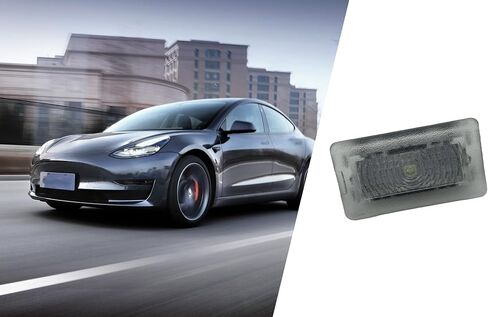 مجموعة الإضاءة الداخلية LED 1007151-70-E - مناسبة لطراز Tesla 3 (2017-2021) للطراز S (2012-2021) - استبدال إضاءة الباب/البركة/صندوق القفازات/موطئ القدم/الصندوق in Kuwait