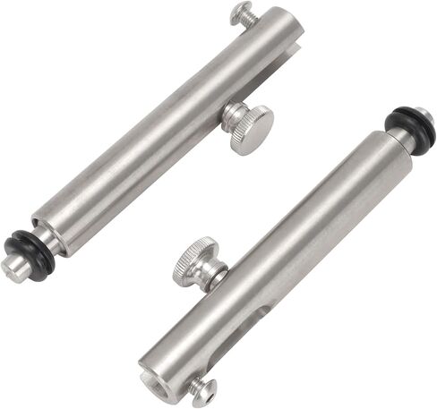 Hidden Stealth Tailgate Latches Compatible with 1947-1955 Chevy & GMC Step Side Truck, Hidden Type Spring-Loaded Latch Kit, Aluminum Construction, Clean Custom Look Without Chains in Kuwait