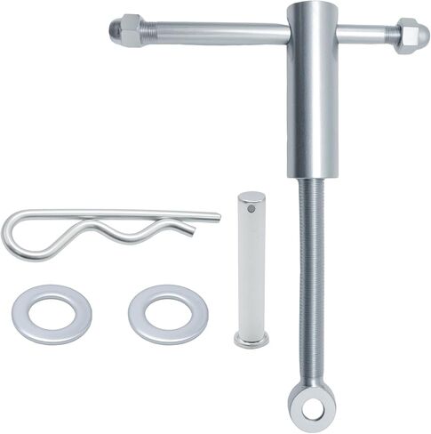 TGL34SBR Silver Tailgate Latch Assembly, Steel Latch Truck Accessories for Tailgate Closure, Replaces TGL3410HDW in Kuwait