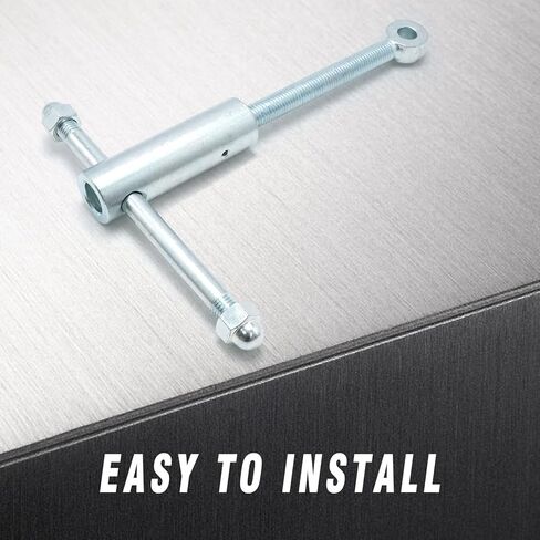 TGL34SBR Silver Tailgate Latch Assembly, Steel Latch Truck Accessories for Tailgate Closure, Replaces TGL3410HDW in Kuwait