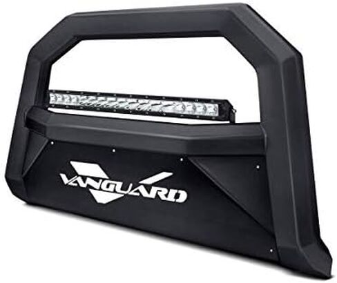 VANGUARD VGUBG-1763-1788BK-20LED طقم مسحوق أسود Optimus Bull Bar 20in LED | متوافق مع 11-22 دودج دورانجو باستثناء موديلات SRT/ 11-22 جيب جراند شيروكي in Kuwait