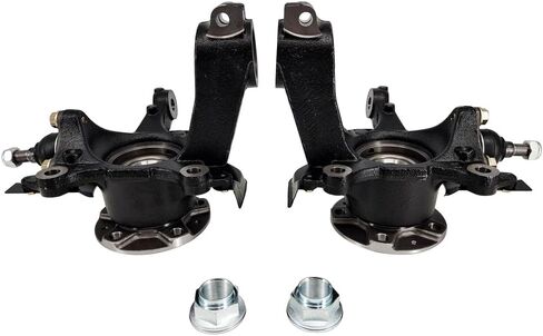 Front Left& Right Steering Knuckle & Wheel Bearing Hub Assembly For Ram ProMaster 1500 2500 3500 2014-2020, Driver and Passenger Side LK137, LK138, 68157801AA 68157800AA in Kuwait
