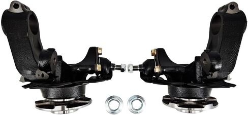 Front Left& Right Steering Knuckle & Wheel Bearing Hub Assembly For Ram ProMaster 1500 2500 3500 2014-2020, Driver and Passenger Side LK137, LK138, 68157801AA 68157800AA in Kuwait