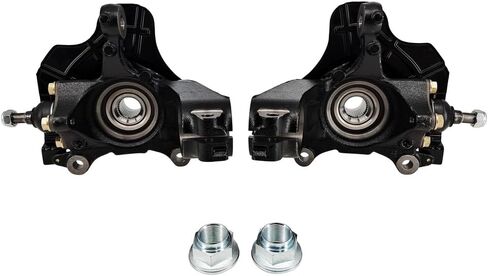 Front Left& Right Steering Knuckle & Wheel Bearing Hub Assembly For Ram ProMaster 1500 2500 3500 2014-2020, Driver and Passenger Side LK137, LK138, 68157801AA 68157800AA in Kuwait