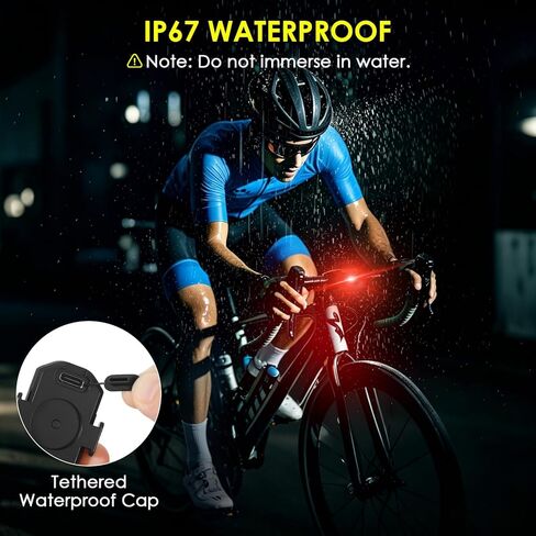 Upgraded 6PCS Wireless Strobe Lights for Car Motorcycle Bike Remote Bright 5 LEDs Anti Collision Lighting USB-C Rechargeable RGB Mini Exterior Warning Flashing Interior Ambient Light IP67 Waterproof in Kuwait