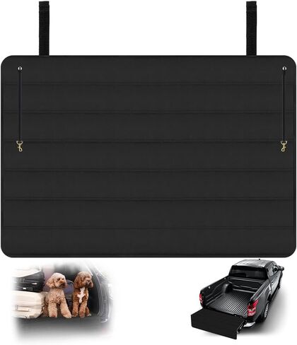 Flintronic Large Rear Bumper Protector for Cars, 38 x 25 Inch Foldable Car Rear Bumper Protector Guard, Universal Bumper Protector, Prevents Scratches During SUV, Truck, Van Loading and Unloading in Kuwait