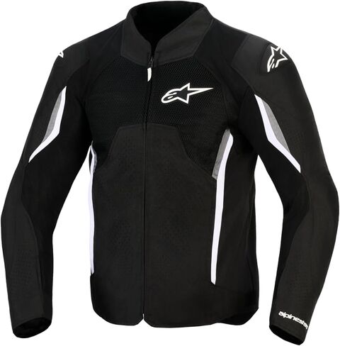 سترة Alpinestars AST V3 Air للرجال، ركوب الدراجات النارية، خفيفة الوزن وجيدة التهوية، شبكة تقنية مزدوجة، جاهزة للهواء التقني in Kuwait