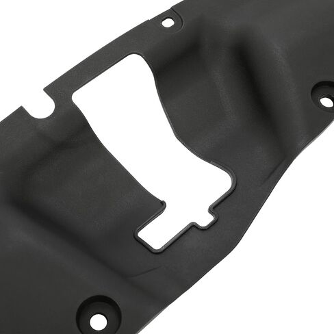 ALMULOO Front Upper Radiator Support Cover Panel Compatible with 2016-2021 Honda Civic Replacement for 74127-TBA-A00 HO1224113 PP Plastic Black in Kuwait