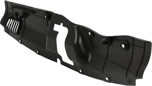 ALMULOO Front Upper Radiator Support Cover Panel Compatible with 2016-2021 Honda Civic Replacement for 74127-TBA-A00 HO1224113 PP Plastic Black in Kuwait