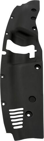 ALMULOO Front Upper Radiator Support Cover Panel Compatible with 2016-2021 Honda Civic Replacement for 74127-TBA-A00 HO1224113 PP Plastic Black in Kuwait