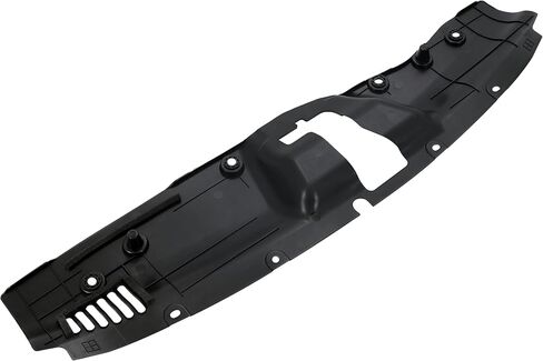 ALMULOO Front Upper Radiator Support Cover Panel Compatible with 2016-2021 Honda Civic Replacement for 74127-TBA-A00 HO1224113 PP Plastic Black in Kuwait