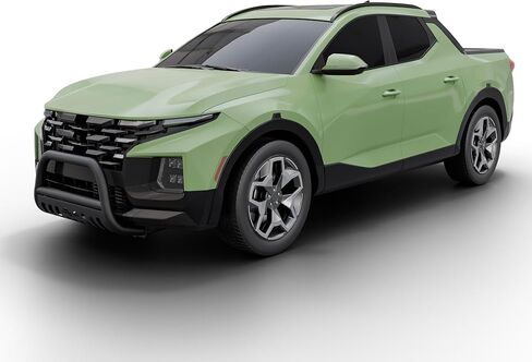 Vanguard Black Classic Bull Bar Compatible with 22-26 Hyundai Santa Cruz in Saudi Arabia