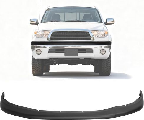 ALMULOO Front Upper Bumper Cover Compatible with 2000-2006 Toyota Tundra W/O Parking Aid Sensor Hole,Tow Hook, License Plate Provision Replace for TO1000198 521190C010 Bumper Molding Trim PP Plastic in Kuwait