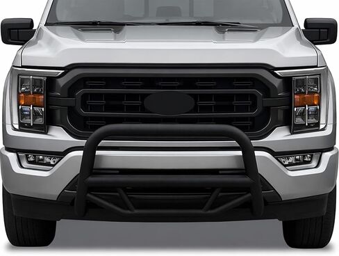 بلاك هورس أوف رود ماكس تي بول بار أسود مزخرف متوافق مع 2014-2022 فورد F-150-MBT-MF512 in Kuwait