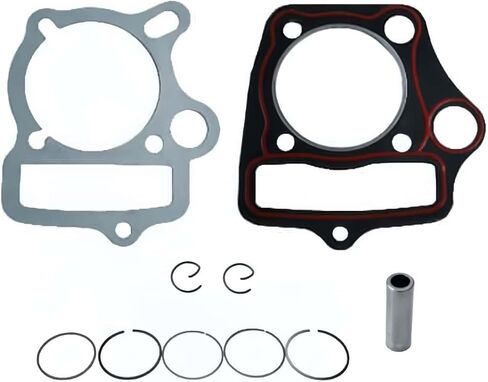 52.4mm Cylinder Assembly with Gaskets and Piston Ring Rebuild Kit for 110cc 4-Stroke Chinese TaoTao Coolster ATV Pit Quad Dirt Bike Go Kart in Kuwait