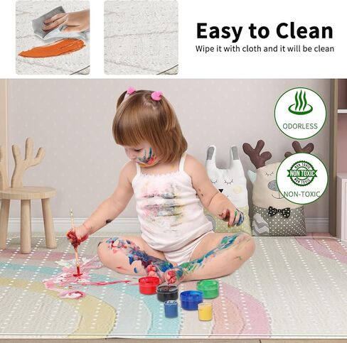 WASJOYE Office Chair Mat for Carpet, Desk Chair Mat for Carpet, Thick Computer Chair Mat with Non-Slip Studded for Home and Office Low Pile Carpet, 48" x 60" in Kuwait