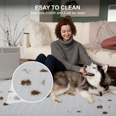 Heavy Duty Chair Mat for Carpet,36"x48",2.2mm,Office Floor Mat for Carpeted Floors,Under Desk Mat for Low Pile Carpet,Mat for Office Chair on Carpet in Kuwait
