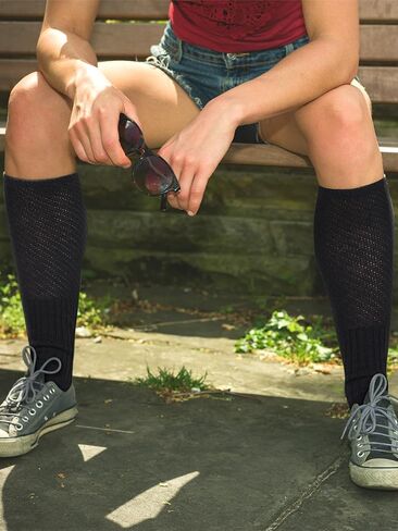 Bencailor 6 Pairs Women Lace Socks Mesh Sheer Ankle Socks Through Transparent Tulle High Sock Decorated Slouch Dress Socks (Black, Grey, White) in Saudi Arabia
