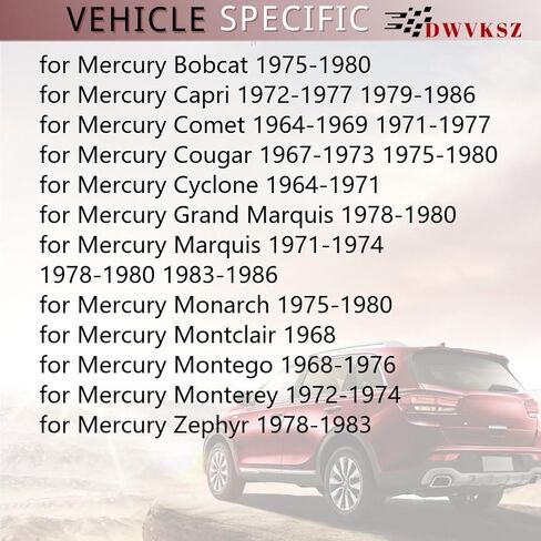 ناقل حركة أوتوماتيكي ختم عمود يدوي لمذنب ميركوري 4.7L أوتوماتيكي 1964 1965 1966 1967 1968، لجراند ماركيز 5.8L أوتوماتيكي 1978 1979 1980 يستبدل # 156846R91، 10404802، 1 حزمة in Kuwait