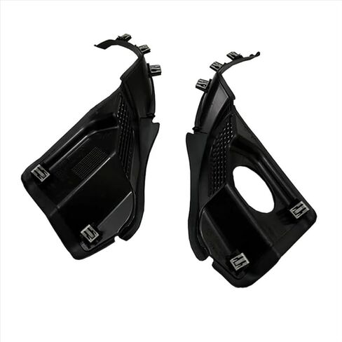 Front Windshield Wrap Corner Wiper Side Trim Cover Compatible with Cherokee 2016 2017 2018 2019 2020 2021 2022 55112951AC 55112952AC(Black) in Kuwait