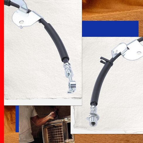 JC Whitney JFBAJCWBHH00229 خرطوم هيدروليكي للفرامل الأمامية اليمنى - متوافق مع Ford F-150 2015-2019 in Kuwait
