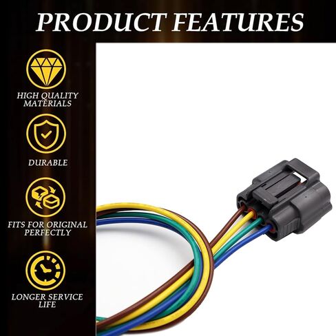 4-Pin TPS مستشعر موضع الخانق سلك ضفيرة 4P متوافق مع مازدا FD3S RX7 1992-2002 الأسلاك تسخير 4 طريقة in Kuwait