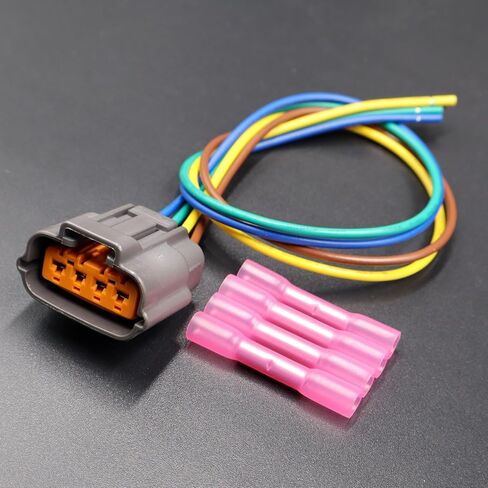 4-Pin TPS مستشعر موضع الخانق سلك ضفيرة 4P متوافق مع مازدا FD3S RX7 1992-2002 الأسلاك تسخير 4 طريقة in Kuwait