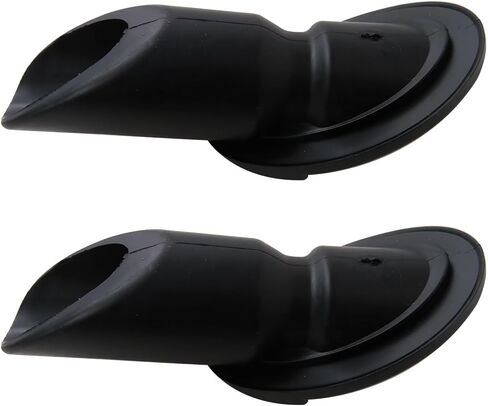 New 2pcs Black Antenna Bezel Ornament for 2012 Toyota Tundra Base Crew Cab Pickup 4-Door 5.7L 5663CC 345Cu. in. V8 Flex DOHC Naturally Aspirated in Kuwait