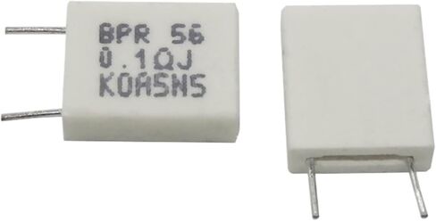 100 قطعة BPR56 5W 0.1 0.15 0.22 0.25 0.33 0.5 أوم غير حثي السيراميك الاسمنت المقاوم 0.1R 0.15R 0.22R 0.25R 0.33R 0.5R (0.1 أوم) in Kuwait