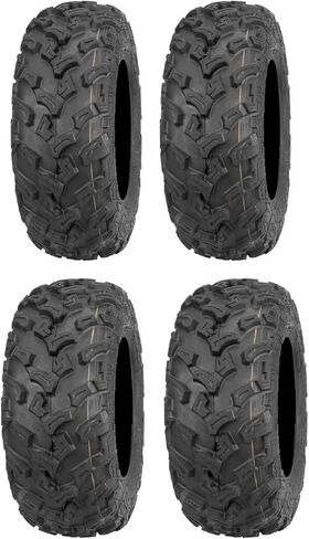 Full set of QuadBoss QBT447 (6ply) 25x8-12 and 25x10-12 ATV Tires (4) in Kuwait