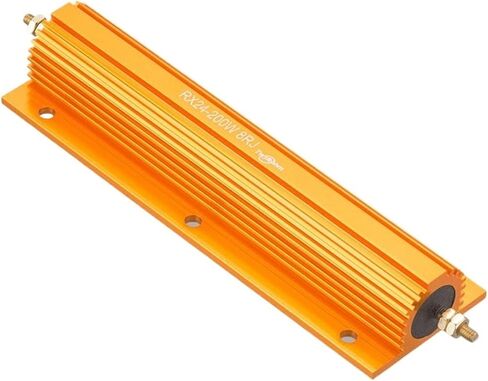 1pcs RX24 resistor 300W 200W 150W 500W 0.1 ohm 2R 1KJ 6R 5R 8R 100R 500R ohm aluminum case resistor(300W-0.3RJ) in Kuwait