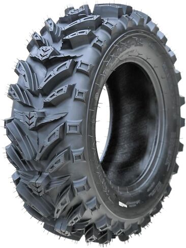 Set Of 2 (TWO) Forerunner Maxx Plus M/T ATV UTV Mud Off-Road Tires-24x8.00-12 24x8-12 24x8x12 40F Load Range 6 Ply BSW Black Side Wall in Kuwait
