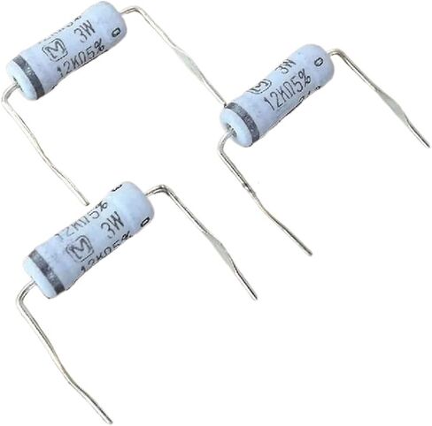 4pcs Matsushita 3W 5% Metal-Oxide Film Power Resistors 15R/22R/33R/47R/100R/270R/470R/1K/2K/3.3K/4.7K/10K/100K/200K(82R) in Kuwait