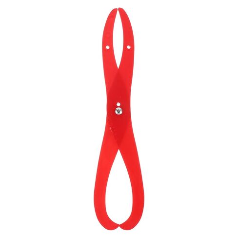 Sewroro Plastic Clay Pottery Caliper Measuring Tool, Bent Leg Sculpture Gauge for Measuring Inside and Outside Dimensions, for Pottery Carving Modeling Art Supplies, Red, 12 Inch in Kuwait
