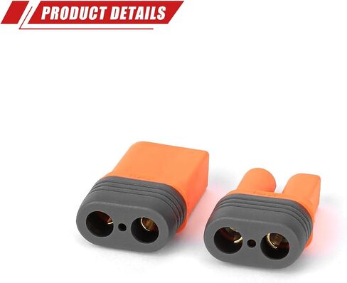 RCAWD Spektrum Connector IC5 ذكر وIC5 أنثى بديل للبطارية الذكية SPMXCA502 in Kuwait
