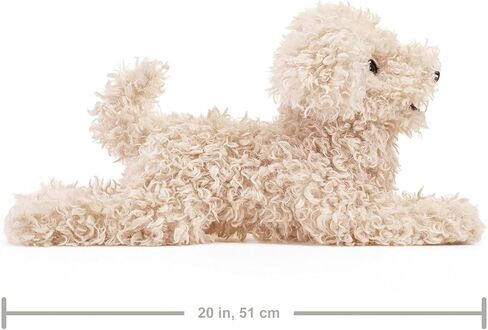 Folkmanis White Poodle Puppy Hand Puppet in Kuwait