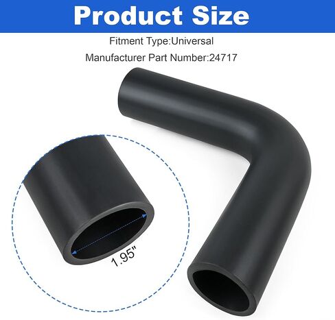 Universal Molded Gasoline Fuel Filler Neck Hose Replaces 24717 in Kuwait