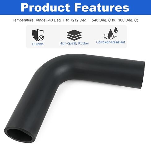 Universal Molded Gasoline Fuel Filler Neck Hose Replaces 24717 in Kuwait