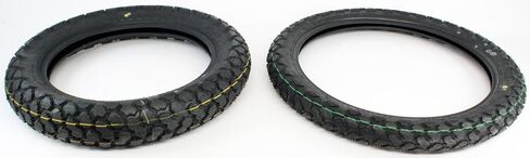 كاواساكي 1985-2016 Klr 650 مجموعة الإطارات الأمامية والخلفية 41009-0001 41009-0002 OEM جديد in Kuwait