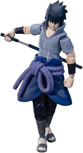 BLOKEES Naruto Shippuden Sasuke Uchiha Champion Class CC04 Model Kit, 80 Pieces, with Chidori Sword, Ages 14+ in Kuwait