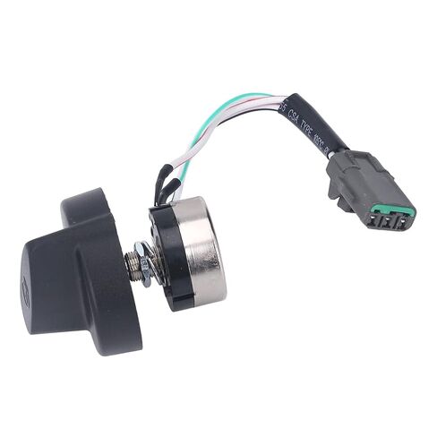مفتاح مقبض محرك الخانق للحفارة، متوافق مع HD308 HD512-3 HD820R HD1430 S3، مفتاح التحكم البديل من سبائك الصلب ABS in Kuwait