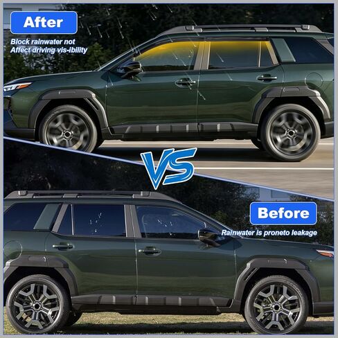 Tape-On Window Visors Rain Guards for 2026 Subaru Outback, Window Deflectors, Reduce Wind Noise & UV Protectionr for 2026 Outback Accessories (4 Pcs) in Kuwait