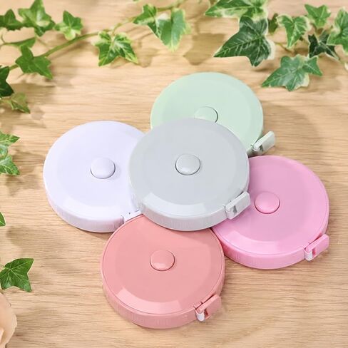 Soft Tape Measure 1 Pack, Retractable Cloth Ruler for Body Sewing, Dual Sided Metric and Imperial Scale, Flexible Measuring Tool in Saudi Arabia