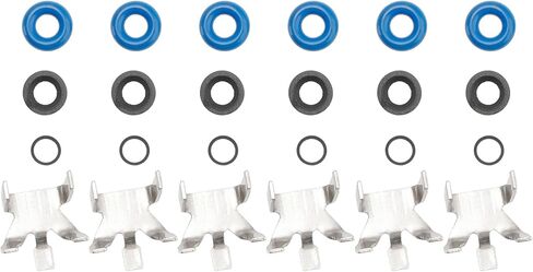 6 قطعة مجموعة سدادات إصلاح حاقن الوقود مناسبة لفورد F150 F-150 2011-2016 # BL3Z9F593B ، CM5202 ، CM5211 ، BL3Z-9F593-B ، 4-801 ، 4801 ، 82215782 in Kuwait