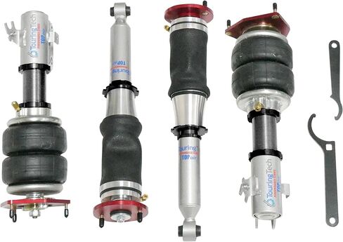 Topair Air Struts Air Bag Suspension W/Vital Management Compatible with 06-12 Gs300 / 06-12 Gs350 / 06-12 Gs430 / 06-13 is250 / 06-13 is350 / 06-13 isf (Rwd) in Saudi Arabia