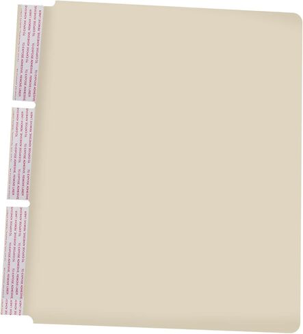 Self Adhesive Dividers for File Folders, Doctor Stuff, Side Hinge Divider with 2" Bonded Fastener on Front and Back at top, 11 pt Manila Stock, Box of 100 in Kuwait