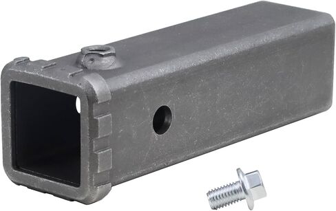 2" Trailer Hitch Receiver Tube, Weld-On Raw Steel Hitch Adapter, 9 Inch Length Plain Combo Bar (9 inch) in Kuwait