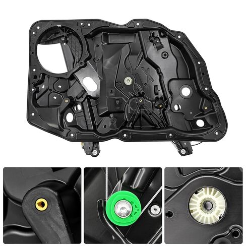 Front Door Window Regulator Assembly Without Motor Compatible with Porsche Cayenne 958 2011-2018 3.0L 3.6L 4.8L Power Window Actuator Left Driver Side 95854246101 in Kuwait