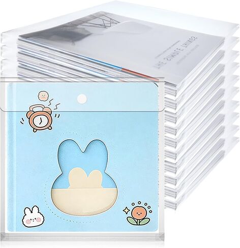 36pcs 12 x 12 Scrapbook Paper Storage,Top Loading Plastic Scrapbook Paper Organizer,Clear Craft Paper Storage Organization for Holding Scrapbook Paper Photos Vinyl Sheets Files in Kuwait